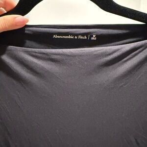 Abercrombie & Fitch Soft Matte Black Top